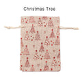 Christmas Cookie Candy Treat Gift Bags Pack of 10 - Christmas Tree