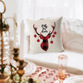 Christmas Cushion Cover 45 x 45 cm - Red Check Tree - view 5