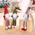 Christmas Faceless Gnome Doll Window Ornament, 50 x 10 cm - Grey - view 4