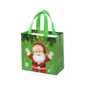 Christmas Non-Woven Gift Bags, Pack of 25 - Green, Large (27 x 12 x 29 cm)