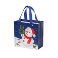 Christmas Non-Woven Gift Bags, Pack of 25 - Navy Blue, Large (27 x 12 x 29 cm)