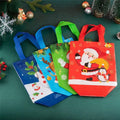Christmas Non-Woven Gift Bags, Pack of 25 - Navy Blue, Small (22 x 11 x 23 cm) - view 5