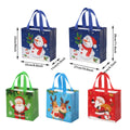 Christmas Non-Woven Gift Bags, Pack of 25 - Red, Small (22 x 11 x 23 cm) - view 4