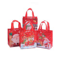 Christmas Non-Woven Gift Bags, Pack of 25 - Waving Santa, 29 x 27 x 12 cm - view 3
