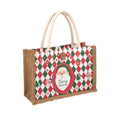 Christmas Santa Claus Cloth Gift Bag - Reusable Holiday Packaging