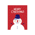Christmas Snowman Hanging Cloth Wall Backdrop - Red, 100 x 70 cm - view 2
