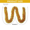 Christmas Tinsel Garland Strips - Gold, Pack of 10 - view 4
