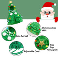 Christmas Tree Pet Cape for Cats and Dogs - Green, Medium (40 x 35 cm) - view 4