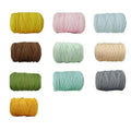 Chunky Knitting Yarn Roll, Soft and Hand Washable - Sage Green - view 3