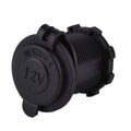 Cigarette Lighter Socket Power Outlet with Cover, 12V-24V - Pack of 2 - view 2