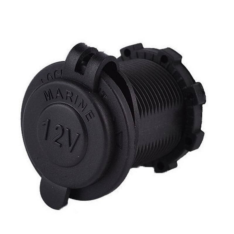 Cigarette Lighter Socket Power Outlet with Cover, 12V-24V - Pack of 2 - view 2