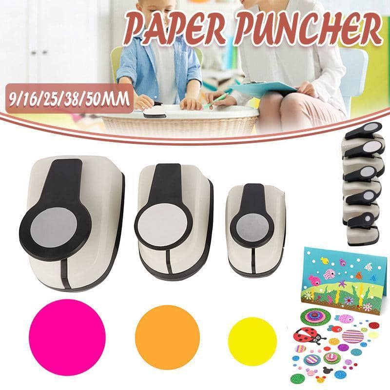 Circle Hole Punch for Paper Crafts and Scrapbooking - 9 mm - view 2