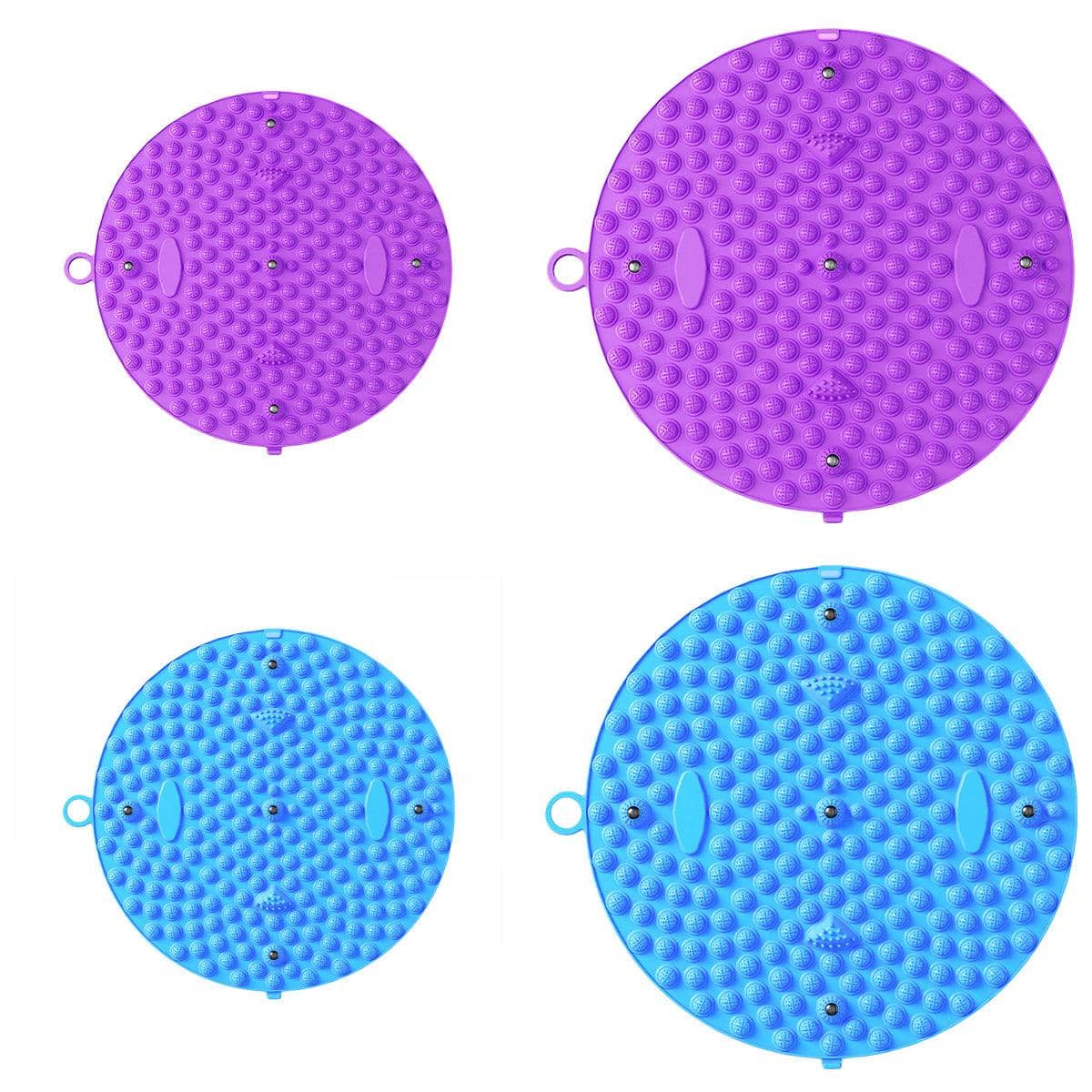 Circular Foot Massage Mat TPE - Purple, 37 cm - view 3