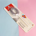 Classic Number 0 Birthday Candle with Stand - Silver