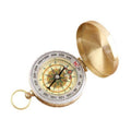 Classic Pocket Watch Style Compass with Copper Finish for Camping and Hiking - view 2