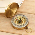 Classic Pocket Watch Style Compass with Copper Finish for Camping and Hiking - view 3