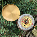 Classic Pocket Watch Style Compass with Copper Finish for Camping and Hiking - view 5