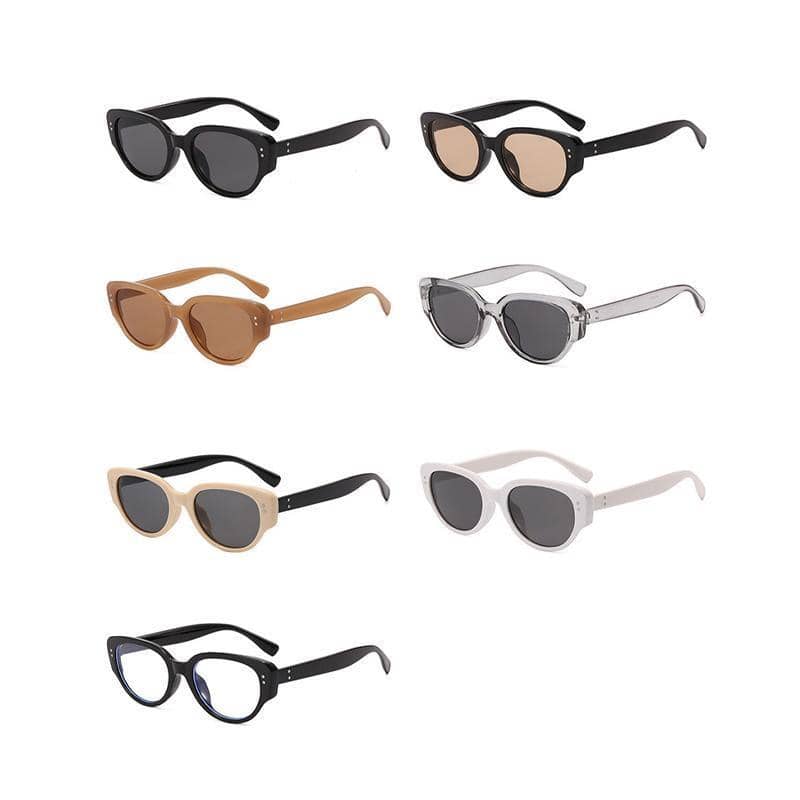 Classic Retro Sunglasses for Men and Women - Coloured Frame, Number 6 - view 3