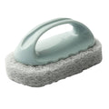 Cleaning Brushes Set 3 Piece Tile Kitchen Scrub Brushes with Sponge - Blue