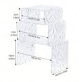 Clear Acrylic Dessert Display Risers Set of 10 (30 Pieces) for Cakes and Fruit - view 3