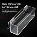 Clear Acrylic Fish Viewing Box - Medium, 15cm Ruler - view 4
