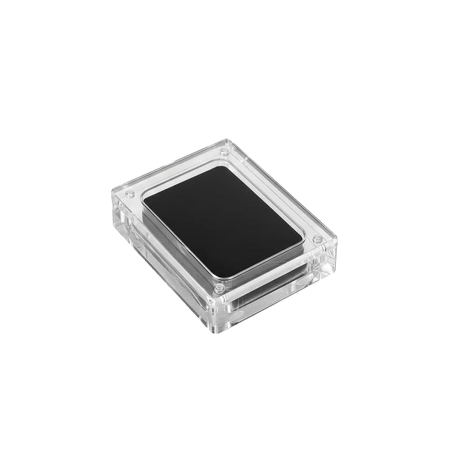 Clear Acrylic Jewellery Display Cases, Pack of 5 - 8.8 x 8.8 x 2 cm