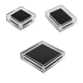 Clear Acrylic Jewellery Display Cases, Pack of 5 - 8.8 x 8.8 x 2 cm - view 3