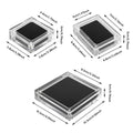 Clear Acrylic Jewellery Display Cases, Pack of 5 - 8.8 x 8.8 x 2 cm - view 4