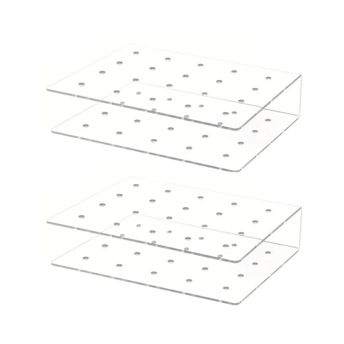 Clear Acrylic Lollipop Display Stand with 20 Holes, Pack of 2 - view 2