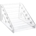 Clear Acrylic Nail Polish Storage Rack - 7 Tiers (31 x 29.5 x 18.5 cm)