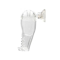 Clear Acrylic Pants-Shaped Fish Feeder, 3 x 7.5 cm for Aquariums - view 2