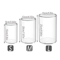 Clear Acrylic Piggy Bank Coin Savings Box - Large (15 x 25 cm) - view 4