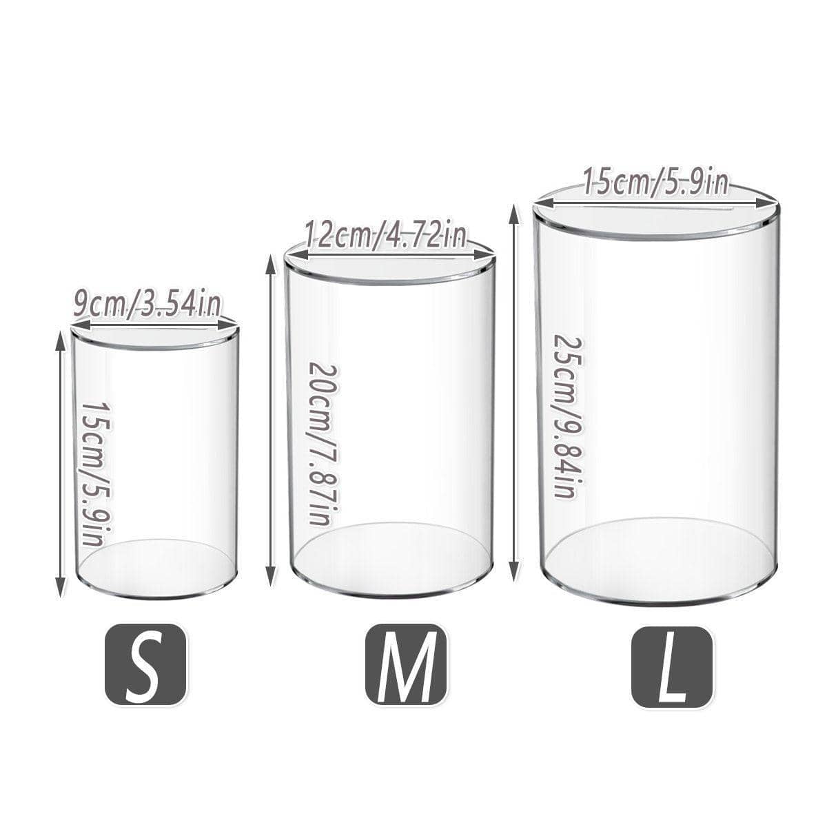 Clear Acrylic Piggy Bank Coin Savings Box - Large (15 x 25 cm) - view 4