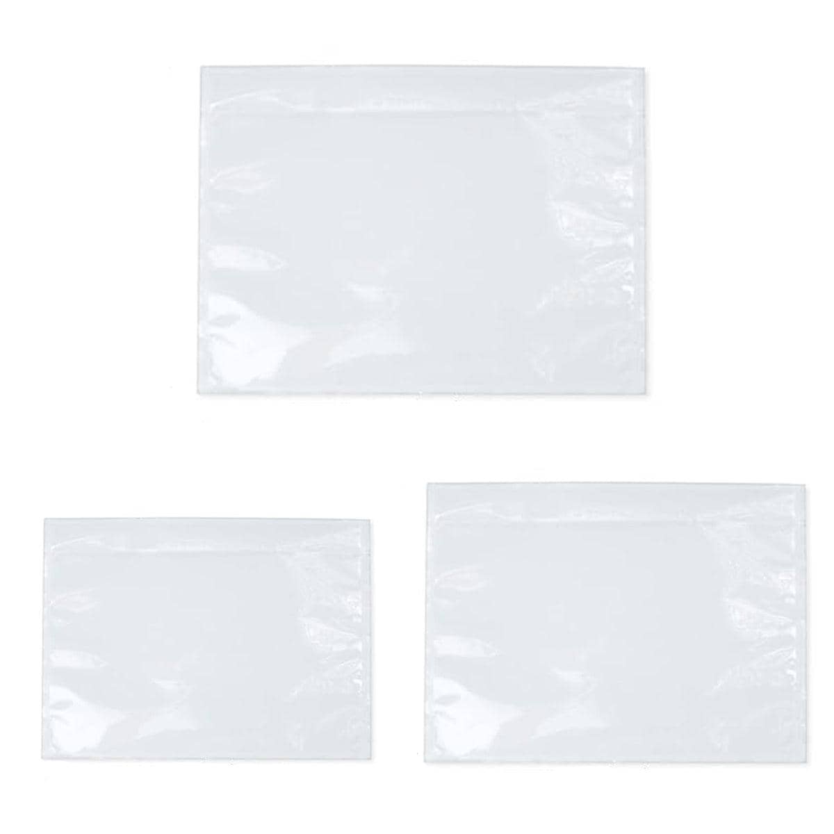 Clear Adhesive Document Bags, Pack of 100 - 8 x 12 cm - view 3