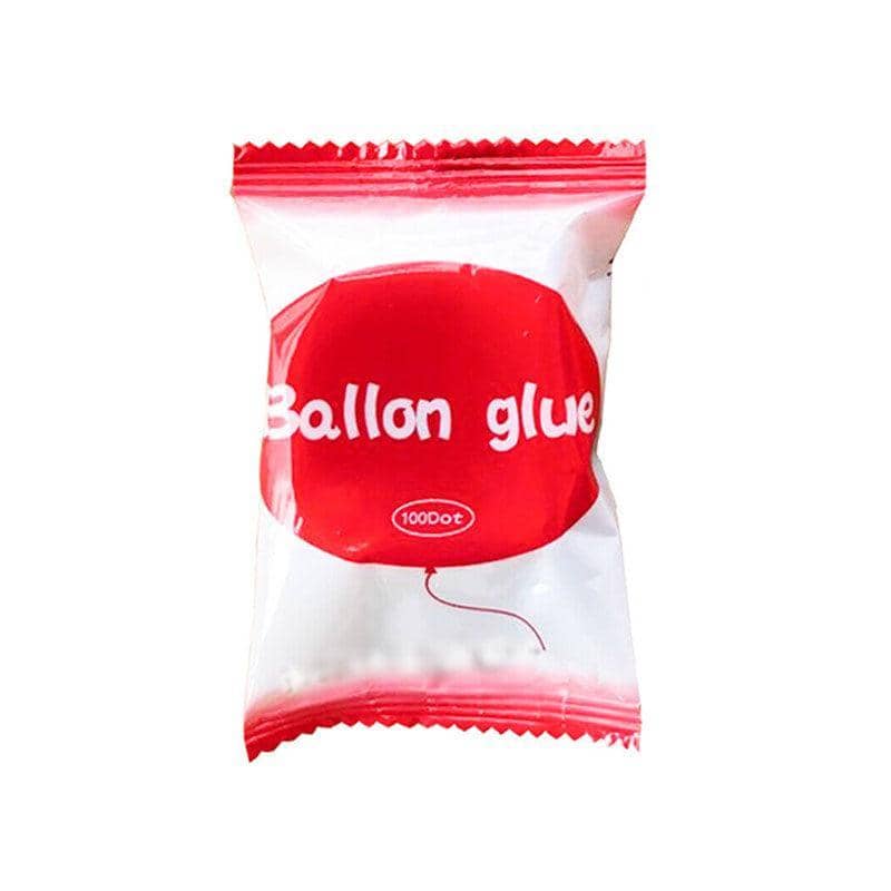 Clear Balloon Glue Dots for Photos and Crafts - Pack of 100