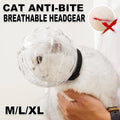 Clear Breathable Pet Headcover for Cats and Small Dogs - Size XL (Neck 27 to 31 cm) - view 2