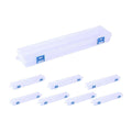 Clear Brush Storage Boxes, Pack of 10 - 33 x 7 x 3.5cm Pen Holders - view 2