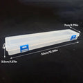 Clear Brush Storage Boxes, Pack of 10 - 33 x 7 x 3.5cm Pen Holders - view 3