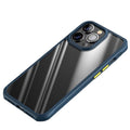 Clear Bumper Phone Case, Blue - iPhone 7