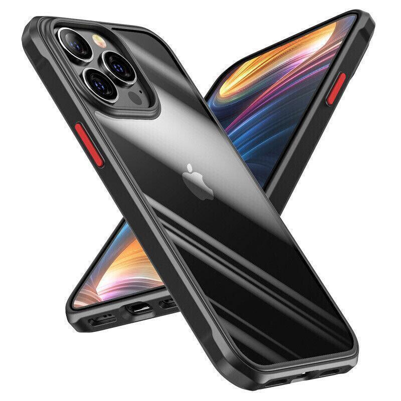 Clear Bumper Phone Case, Blue - iPhone 7 - view 4
