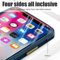 Clear Bumper Phone Case, Blue - iPhone XR - view 3