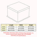 Clear Cake Boxes, Pack of 50 - 8 Inch (20.32 cm) Cakes, 26 x 26 x 25 cm Boxes - view 3