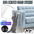 Clear Cat Scratch Guard Stickers for Sofas and Furniture, Pack of 8 - view 2