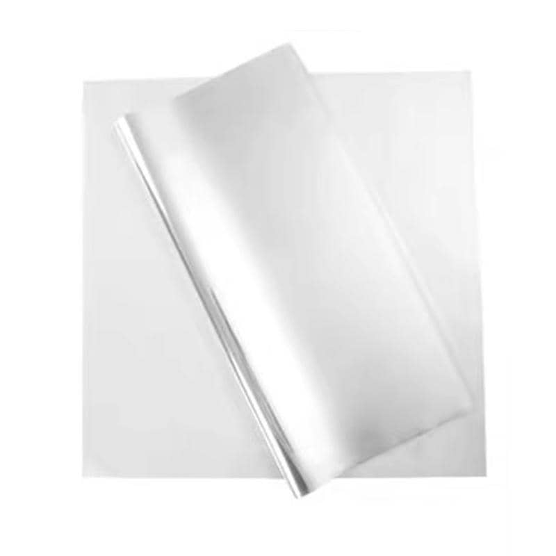 Clear Cellophane Wrap Roll for Gifts and Bouquets - Pack of 100, 60 x 60 cm