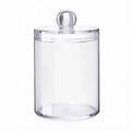 Clear Cotton Pad Storage Box with Lid, Pack of 4 - view 2