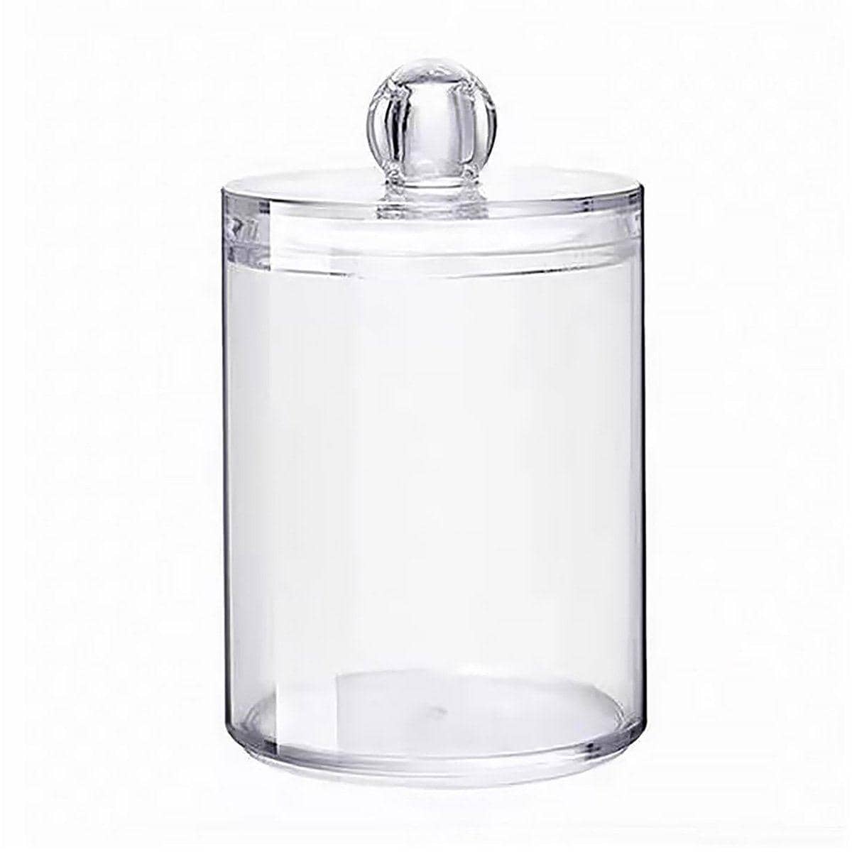 Clear Cotton Pad Storage Box with Lid, Pack of 4 - view 2