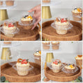 Clear Cupcake Packaging Box, Pack of 100 - Double (17.5 x 9.5 x 8.8 cm) - view 5