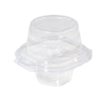 Clear Cupcake Packaging Box, Pack of 100 - Single (9.8 x 9.5 x 8.8 cm)