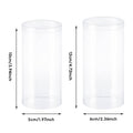 Clear Cylinder Storage Tubes, Pack of 50 - Size 6 x 6 x 12 cm - view 4