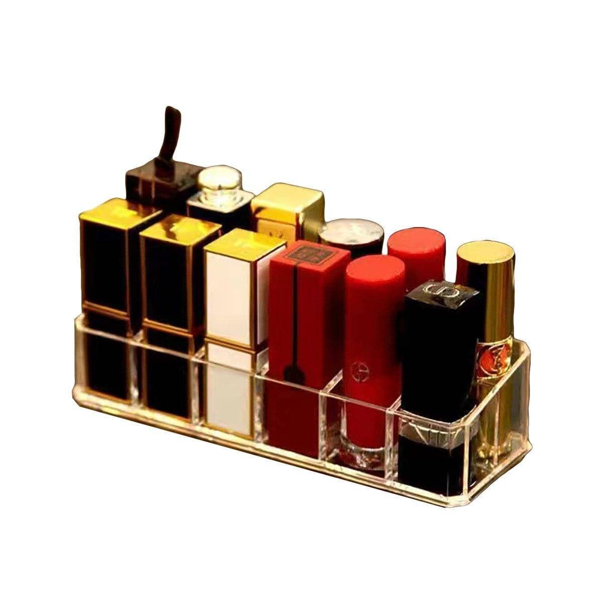 Clear Desktop Storage Organiser Box - 12 Grids